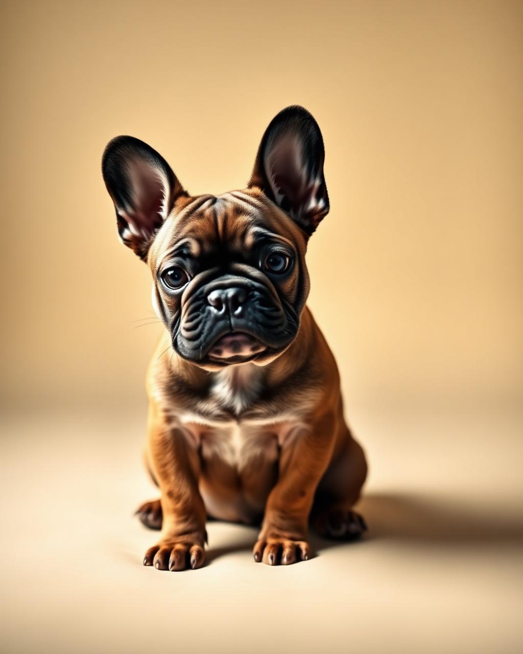 A French bulldog puppy